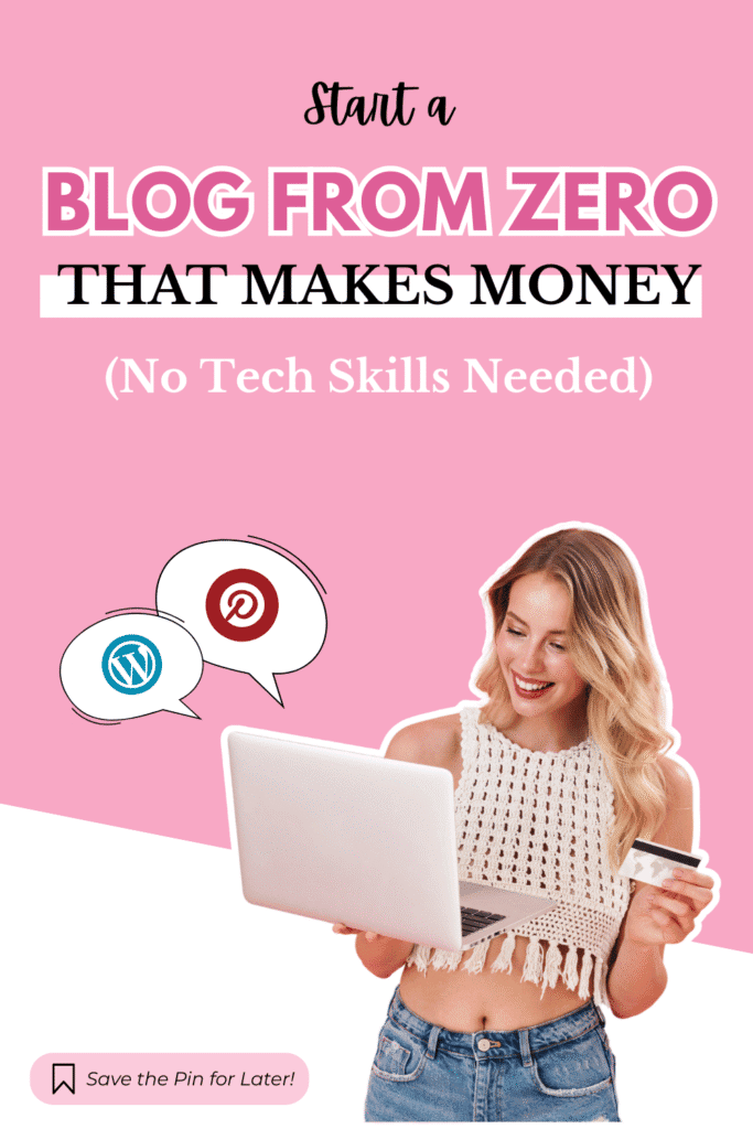 How to start a blog and make money online from home 2025