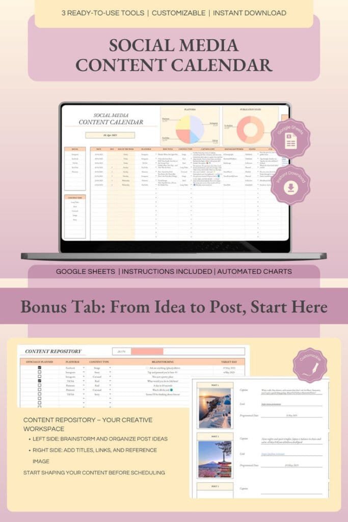 Digital Marketing 101: Social Media Marketing Explained and the Best Content Calendar Templates